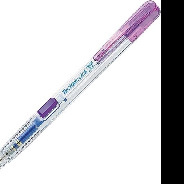 LAPICERO 0.7MM TECHNICLICK PENTEL PD107V VIOLETA PZA